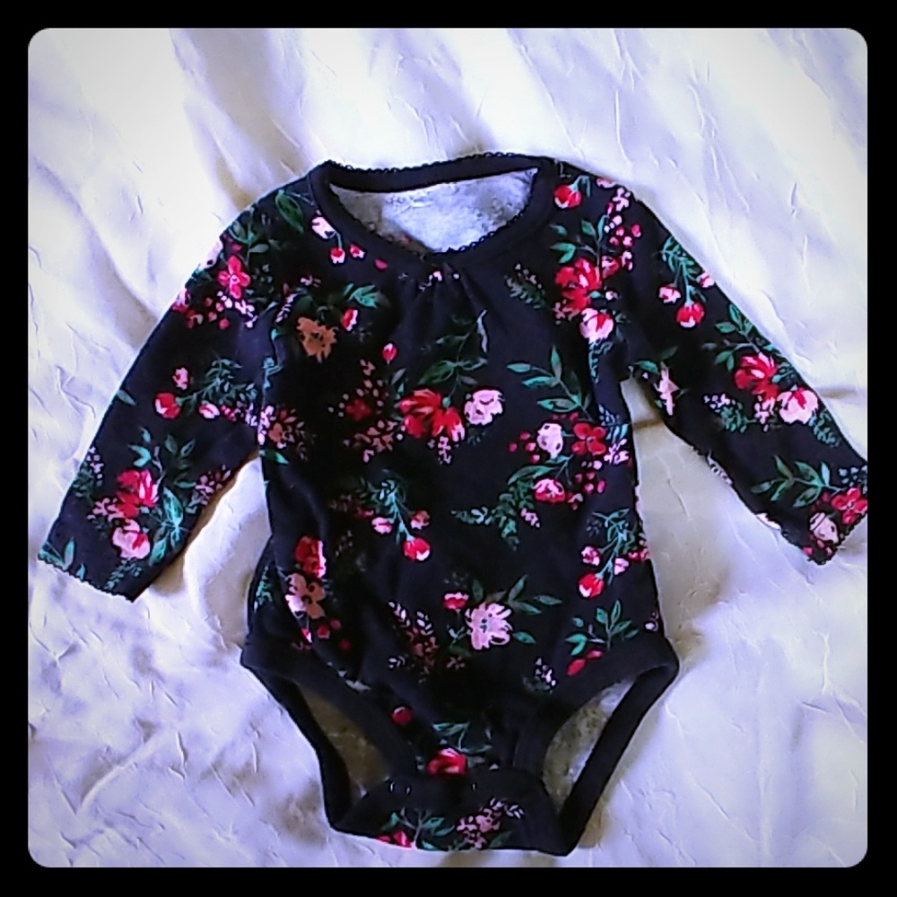 3 Month Long Sleeve Onsie